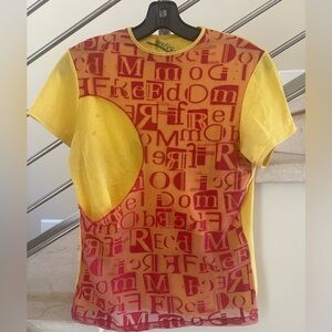 VINTAGE ROBERTO CAVALLI SEXY TOP